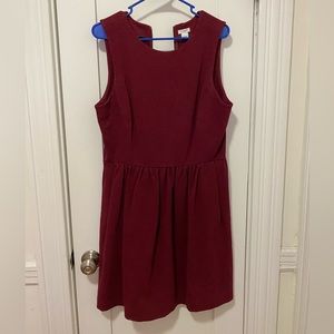 J.CREW | Burgundy Dress | Size L